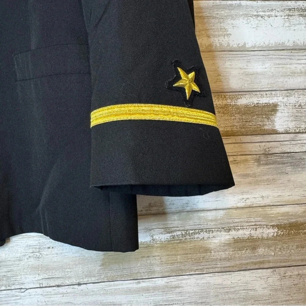 Vintage DSCP United States Naval Academy Light Weight Blazer Coat Men’s 36S